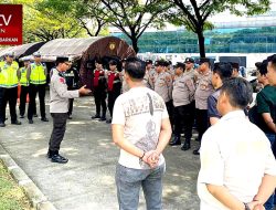 Personel Satreskrim Polres Serang Kerahkan PAM Kawasan Industri Modern Cikande