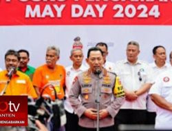 May Day 2024. Komitmen Kapolri Bentuk Timsus Lindungi dan Kawal Hak Buruh