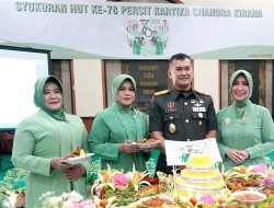 Syukuran HUT ke-78 Persit KCK, Ini Pesan Danrem 064/MY