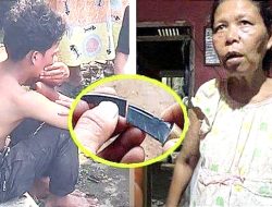Viral !! Emak-emak Sakti Dari Kp. Cimanggu Kecil, Tak Mempan Ditusuk