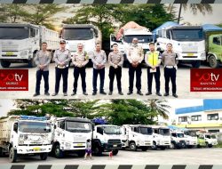 Tegakkan Perbup. Tangerang. Dishub Gelar Operasi Penertiban Angkutan Barang Tambang