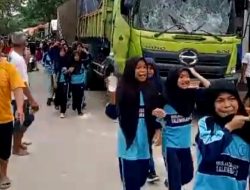 Murid SD Terlindas Truk Tanah, Murid dan Dewan Guru Gelar Aksi