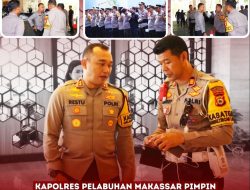 Kapolres Pelabuhan Makassar Pimpin PAM Debat Pasangan Calon Wali Kota Makassar