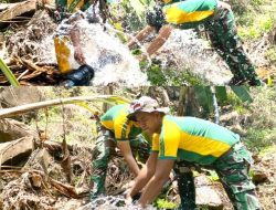 Satgas Yonif 131/BRS Bantu Pemda Mengajar Anak-anak di Wilayah Perbatasan