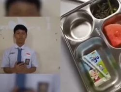Siswa Rekam Makan Siang Gratis Tak Seusai Porsi