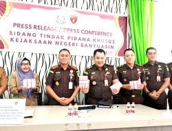 Kejari Banyuasin Berhasil Selamatkan Ratusan Juta Uang Negara