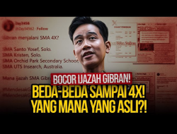 Ijazah Jokowi dan Gibran Terus Dipersolakan