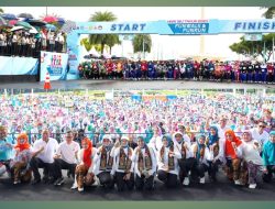 Ribuan Kader PKK Ikuti Fun Run dan Fun Walk
