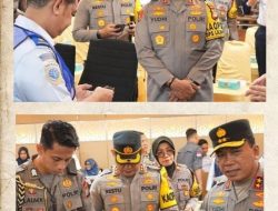 Zoom Meeting Nasional. Kapolres Pelabuhan Makassar Dampingi Kapolda Sulsel Pantauan Arus Mudik