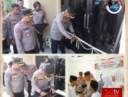 Kapolres Serang Resmikan Gedung Ngariung Iman Ngariung Aman