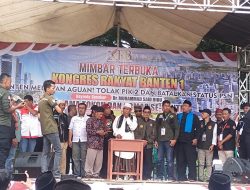 Kongres Rakyat Bersatu Banten Forum Kebangkitan Bersama