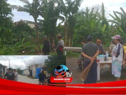 Gotong Royong Warga Ciptakan Lingkungan Bersih di Perum Senopati Kragilan