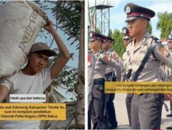 Sosok Buruh Gudang Tani Yang Lolos Bintara Polri