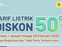 Cara Dapatkan Diskon Tarif Listrik PLN 50 Persen 2025