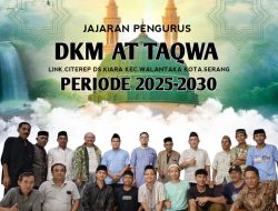 Musyawarah Pembentukan Pengurus DKM Masjid At-Taqwa Kelurahan Kiara Kec. Walantaka Periode 2025-2030