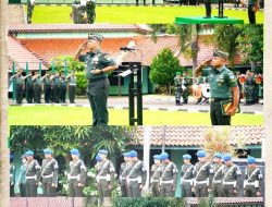 Danrem 064/MY Pimpin Upacara Bendera Tujuh Belasan Bulan Februari Tahun 2025