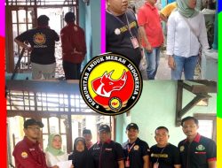 Wujud Kepedulian. Penasehat Komunitas Anduk Merah Indonesia Terjun Langsung Berikan Bantuan Kepada Korban Kebakaran