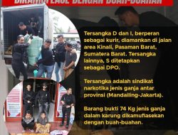 Dittipidnarkoba Bareskrim Polri Gagalkan Penyeludupan Ganja Antar Provinsi