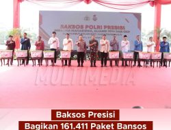 Bansos Presisi. Kapolri Bersama BEM dan OKP Berikan Ribuan Bansos