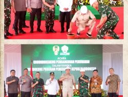 KASAD Kunker Peletakan Batu Pertama dan Grounbreaking Pembangunan Perumahan