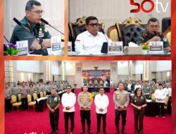 Danrem 064/MY Hadiri Rakor Lintas Sektoral PAM Mudik Idul Fitri 1446 H/2025.