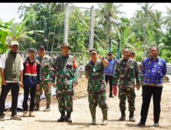 Danrem 064/MY Cek Progres TMMD ke 123 Kodim 0603/Lebak