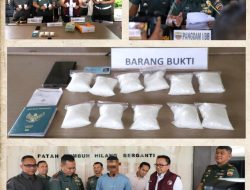 Bawa Sabu 1 Kg, Kodam I/BB Amankan Seorang Pria Pengedar Narkoba