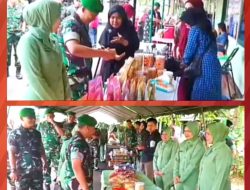Sambut Idul Fitri 1446 H. Korem 064/MY Gelar Bazar Murah