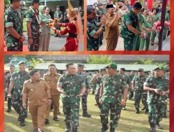Kunker Pangdam I/BB ke Korem 023/KS. Silaturahmi Dengan Forkopimda dan Resmikan Renovasi Rumdin Prajurit