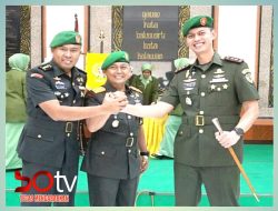 Letkol Arm Oke Kistiyanto Resmi Menjabat Dandim 0602/Serang