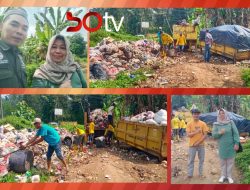 DLHK Serang Respon Cepat Atasi Penumpukan Sampah di Desa Gn. Sari