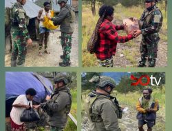 Program Safari Honai. Ketika Satgas TNI Membawa Harapan dan Senyuman Bagi  Masyarakat Papua