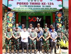Kasdam I/BB Dampingi Tim Wasev TNI AD Tinjau TMMD di Dumai