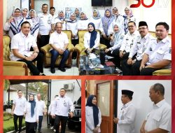 Bupati dan Wakil Bupati Serang Sidak Setda