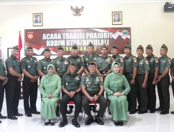 Dandim Boyolali Pimpin Pelepasan Kepala Staf Kodim 0724/Boyolali