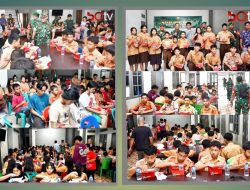 Kodam I/BB Mengelar Program MSB dan Edukasi Kepada Anak Panti Asuhan