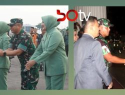Kasdam I/Bukit Barisan Sambut Kedatangan KASAD di Medan