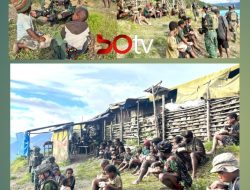 Prajurit Satgas TNI Yonif 700/WYC. Hati Yang Merakyat dan Kisah Heroik di Kampung Wombru