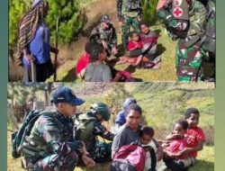Satgas Yonif 521/DY, Mengenal Lebih Dekat Dengan Masyarakat di Distrik Napua