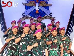 Danmenart 1 Mar Berikan Laporan Komando Kepada Komandan Pasmar 1