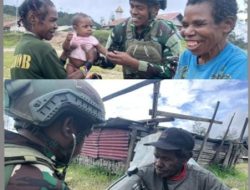 Jadi Pelita di Tengah Keterisolasian. Prajurit TNI Mengetuk Pintu Honai, Berikan Penyembuhan