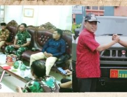 Danramil 2301/Clg Kunker ke Camat Cilegon Berserta Lurah Se-kecamatan Cilegon