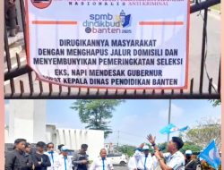 Aksi Massa di KP3B Ditemui Plt. Kabid SMA Dinas Pendidikan Banten