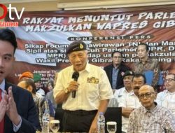Forum Purnawirawan TNI Ancam Duduki MPR Jika Surat Pemakzulan Gibran Tak Direspon