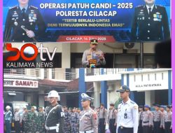 Polresta Cilacap Gelar Apel Operasi Patuh Candi 2025