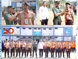 Kontingen Pramuka WB Rutan Klas IIB Boyolali Dilepas Menuju Nusa Kambangan