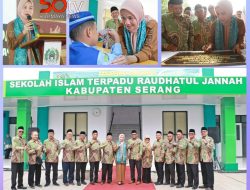 Bupati Serang Resmikan Gedung SDIT-SMPIT Raudhatul Jannah