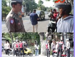 Jelang Pengesahan Warga Baru IKSPI, Polres Nganjuk Lakukan Penyekatan