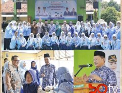 Wabup Serang Launching Gerakan Aksi Bergizi, Pemeriksaan dan imunisasi HPV di MTsN