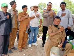 Dukung Program Asta Cita Presiden RI. Polsek Tanara Melaksanakan Penanaman Jagung Satu Hektar di Tiap Desa
